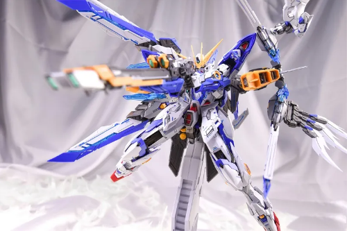 ZZA MG 1/100 Blue Flame (Diecast Frame)