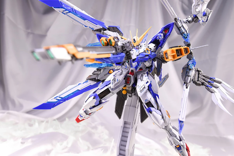 ZZA MG 1/100 Blue Flame (Diecast Frame) – Gundamaker