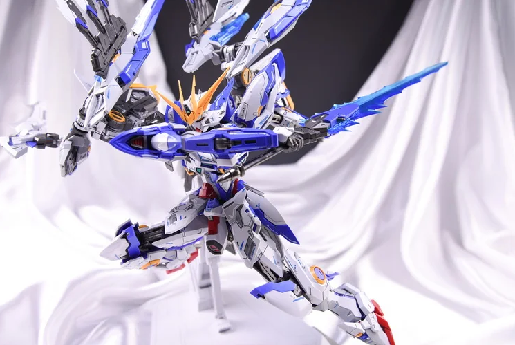 ZZA MG 1/100 Blue Flame (Diecast Frame)