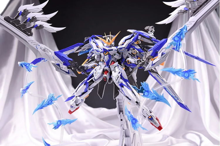 ZZA MG 1/100 Blue Flame (Diecast Frame)