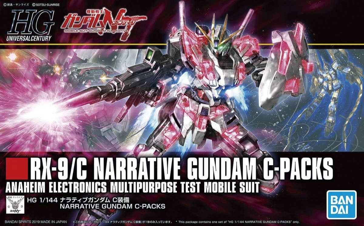 Narrative Gundam C Pack Gundam NT 1/144