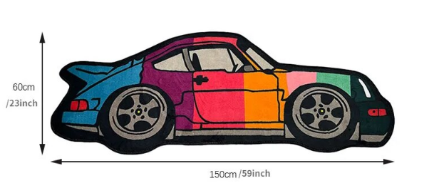 964 Porsche 911X150CM Rug